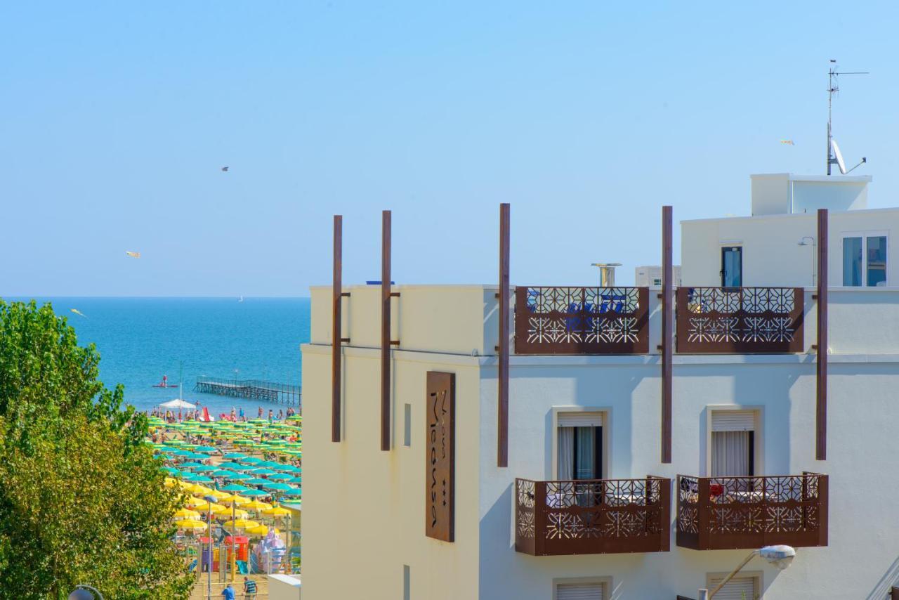 Hotel Nuova Medusa Rimini Eksteriør billede