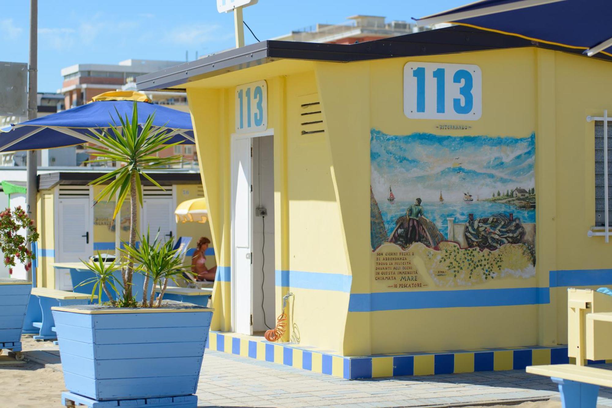Hotel Nuova Medusa Rimini Eksteriør billede