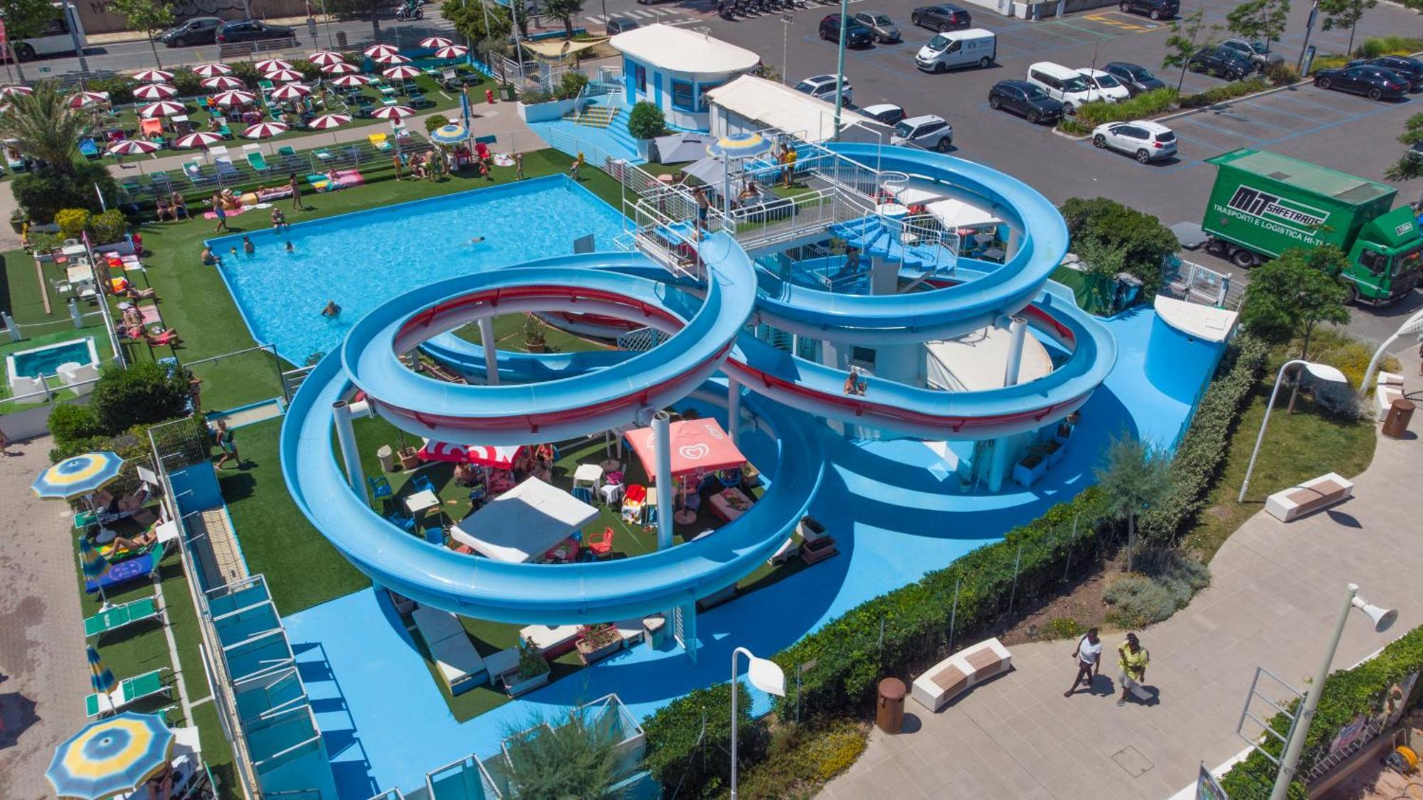 Hotel Nuova Medusa Rimini Eksteriør billede